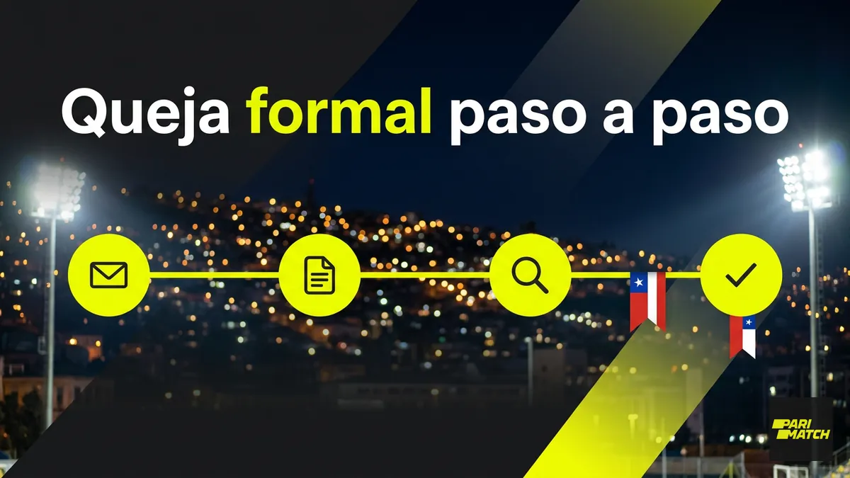 Cómo presentar una queja formal a Parimatch en Chile: línea de tiempo de pasos