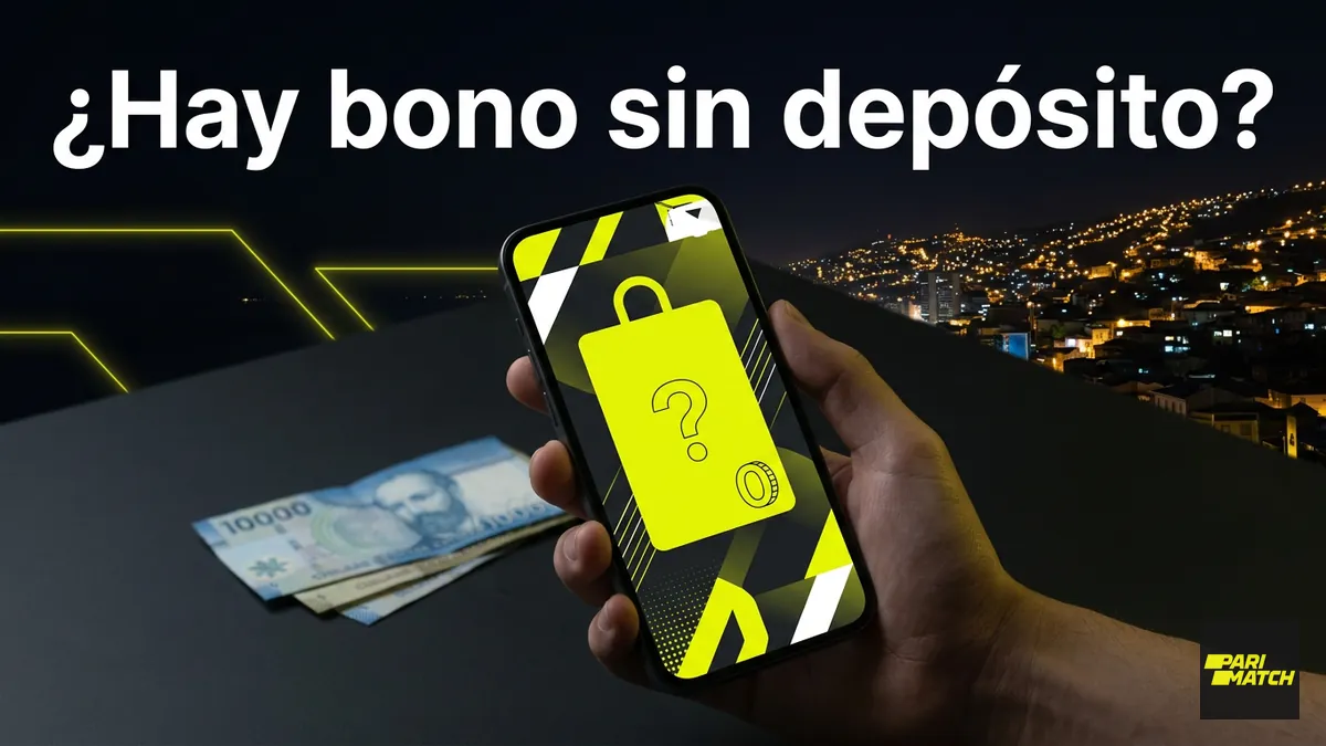 Teléfono con billetes en pesos chilenos: ¿hay bono sin depósito en Parimatch? Respuesta corta