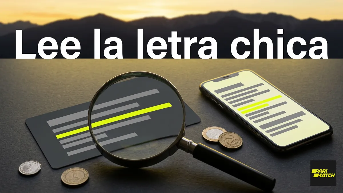 Lupa sobre condiciones de una oferta sin depósito: cómo leerla antes de aceptar en Parimatch Chile