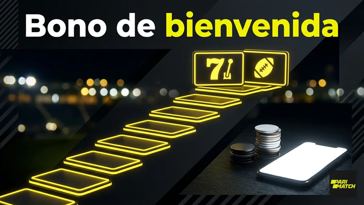 Escalera del bono de bienvenida de Parimatch en pesos chilenos