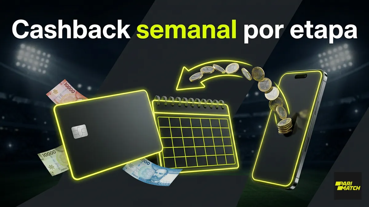 Premio por subir de nivel y cashback semanal en Parimatch Chile