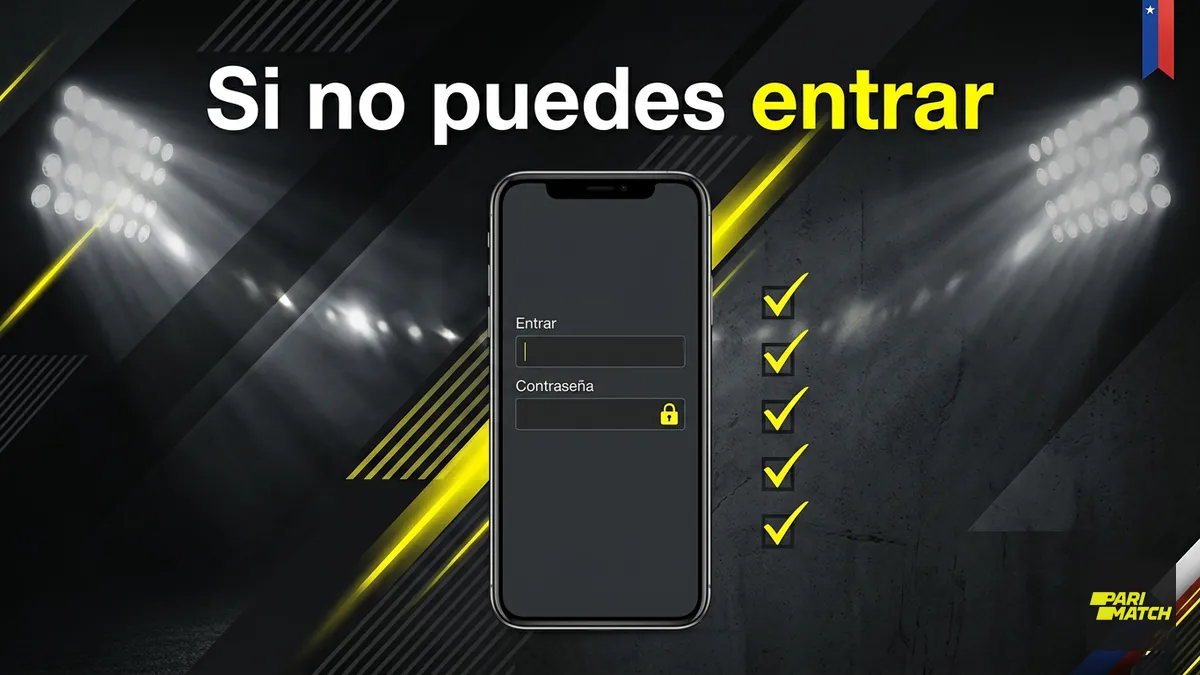 Qué hacer si no puedes iniciar sesión en tu cuenta de Parimatch