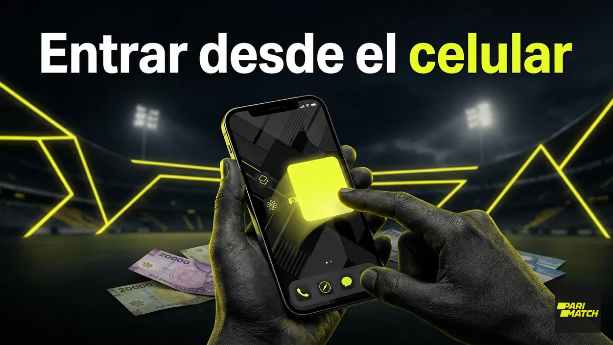 Acceso a Parimatch desde el celular con navegador y acceso directo